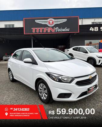 CHEVROLET ONIX 1.0 MPFI LT 8V FLEX 4P MANUAL